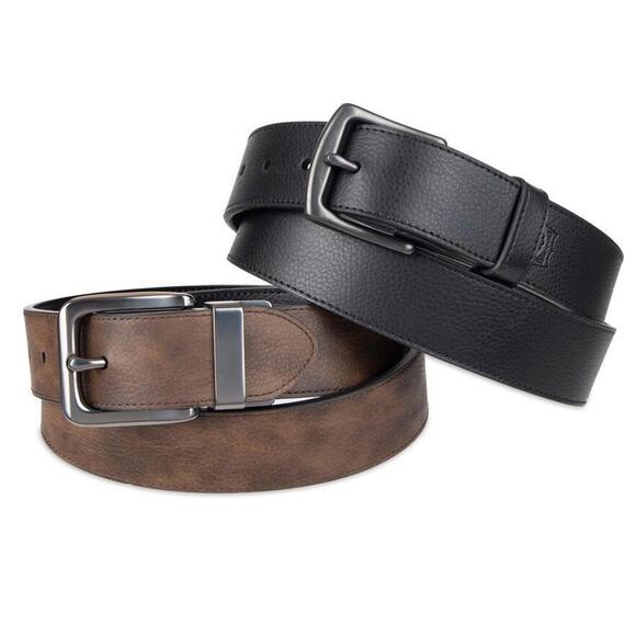 NEW 2 LEVIS BELTS BLACK AND BROWN LIMITED EDITION BELT SET L 38-40 REVERSIBLE - Picture 1 of 1